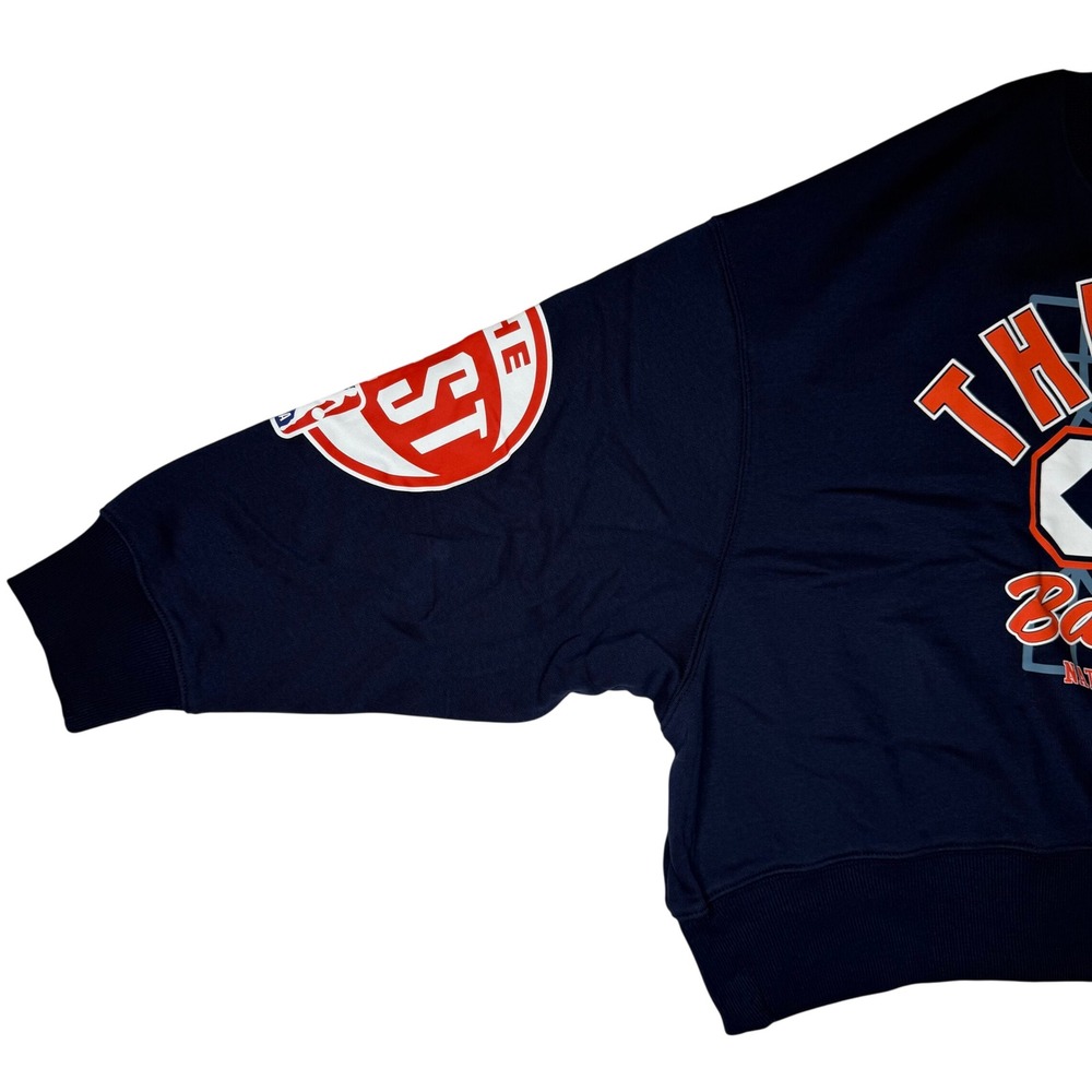New Era Oklahoma City Thunder OKC Cropped Sweatshirt Women's M NBA NWT - Picture 6 of 10